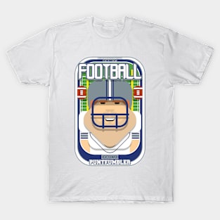 American Football White Silver Blue - Enzone Puntfumbler - Josh version T-Shirt